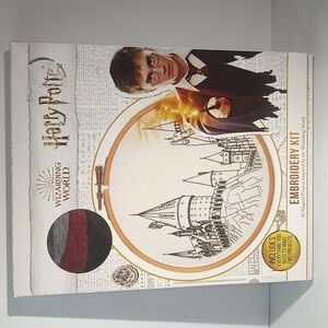 Harry Potter Embroidery Kit 10 Iron-on Transfers, Supplies For 2 Projects